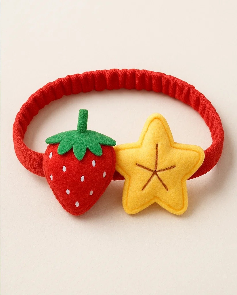 Strawberry Starfruit Baby Headband
